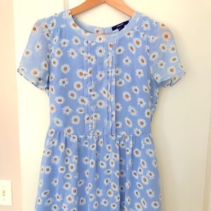 Dreamy Blue Babydoll Dress